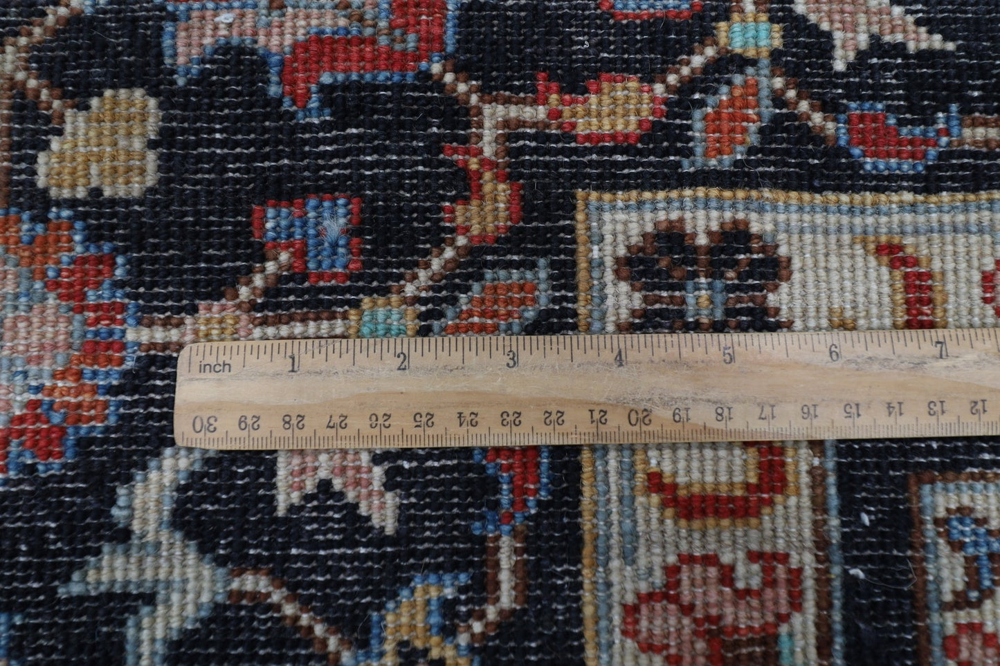 207 x 301 cm | Tribal Geometric Area Rug Afghan Hand Knotted veg Dye Wool carpet - ART WOOL CARPET