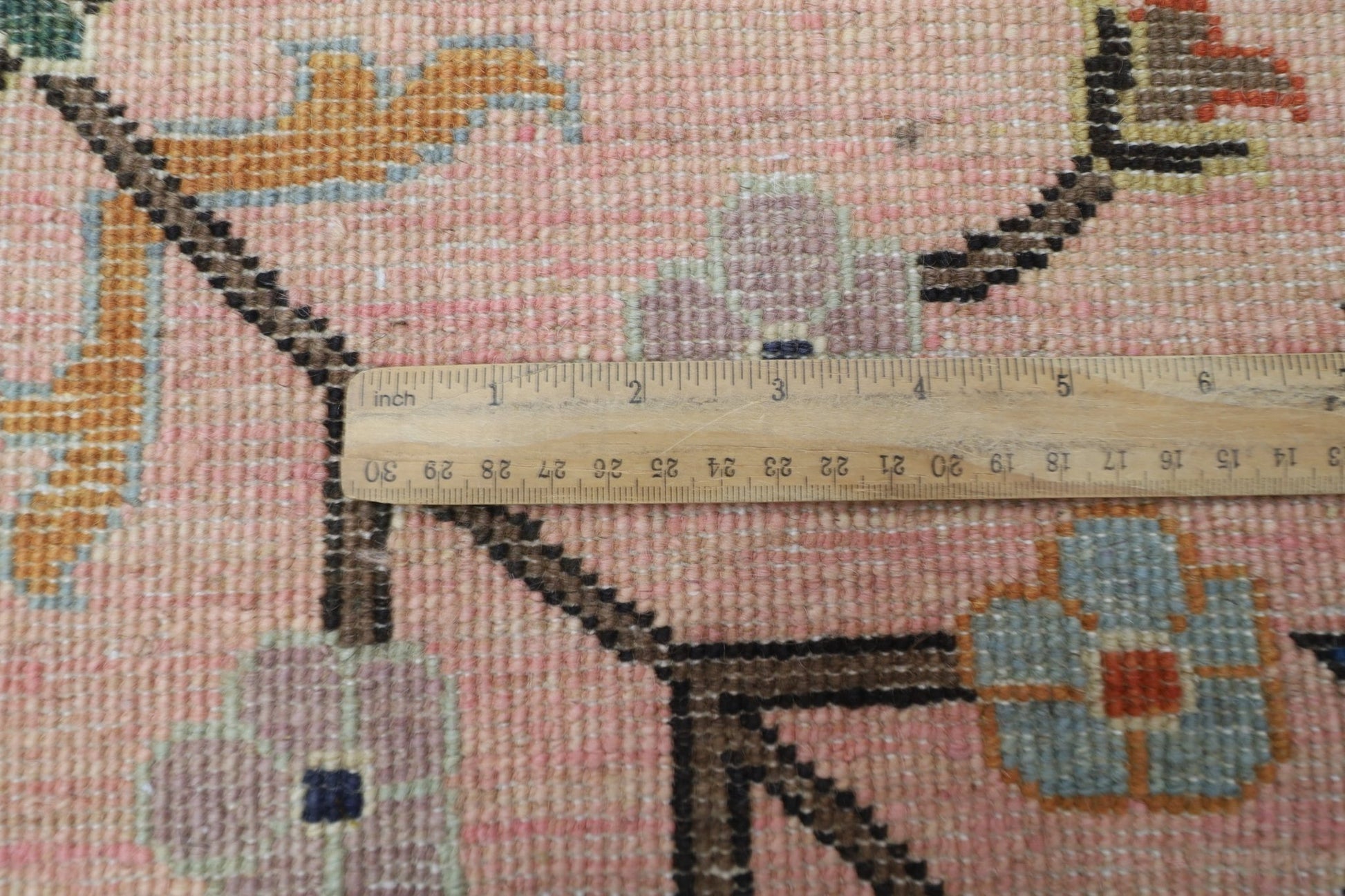 245 x 298 cm | Oriental Sultani Pink Area Rug Afghan Hand Knotted Veg Dye Wool carpet - ART WOOL CARPET