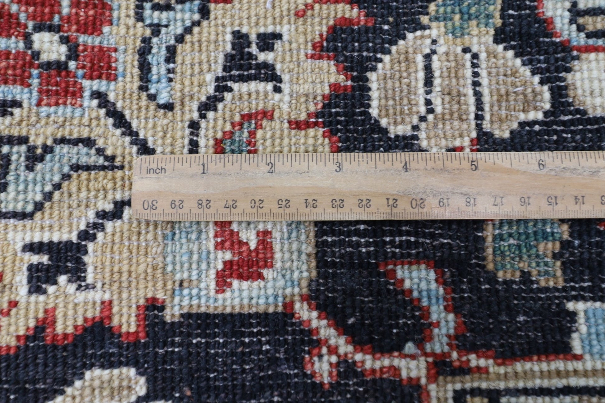 280 x 360 cm | Traditional Red Area Rug Afghan Hand Knotted veg Dye Wool carpet - ART WOOL CARPET