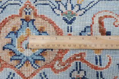 304 x 418 cm | Oriental Bidjar Blue Area Rug Afghan Hand Knotted Veg Dye Wool carpet - ART WOOL CARPET