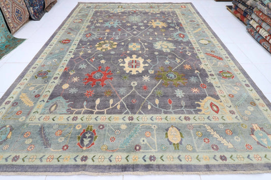 305 x 424 cm | Oushak Afghan Hand Knotted Carpet
