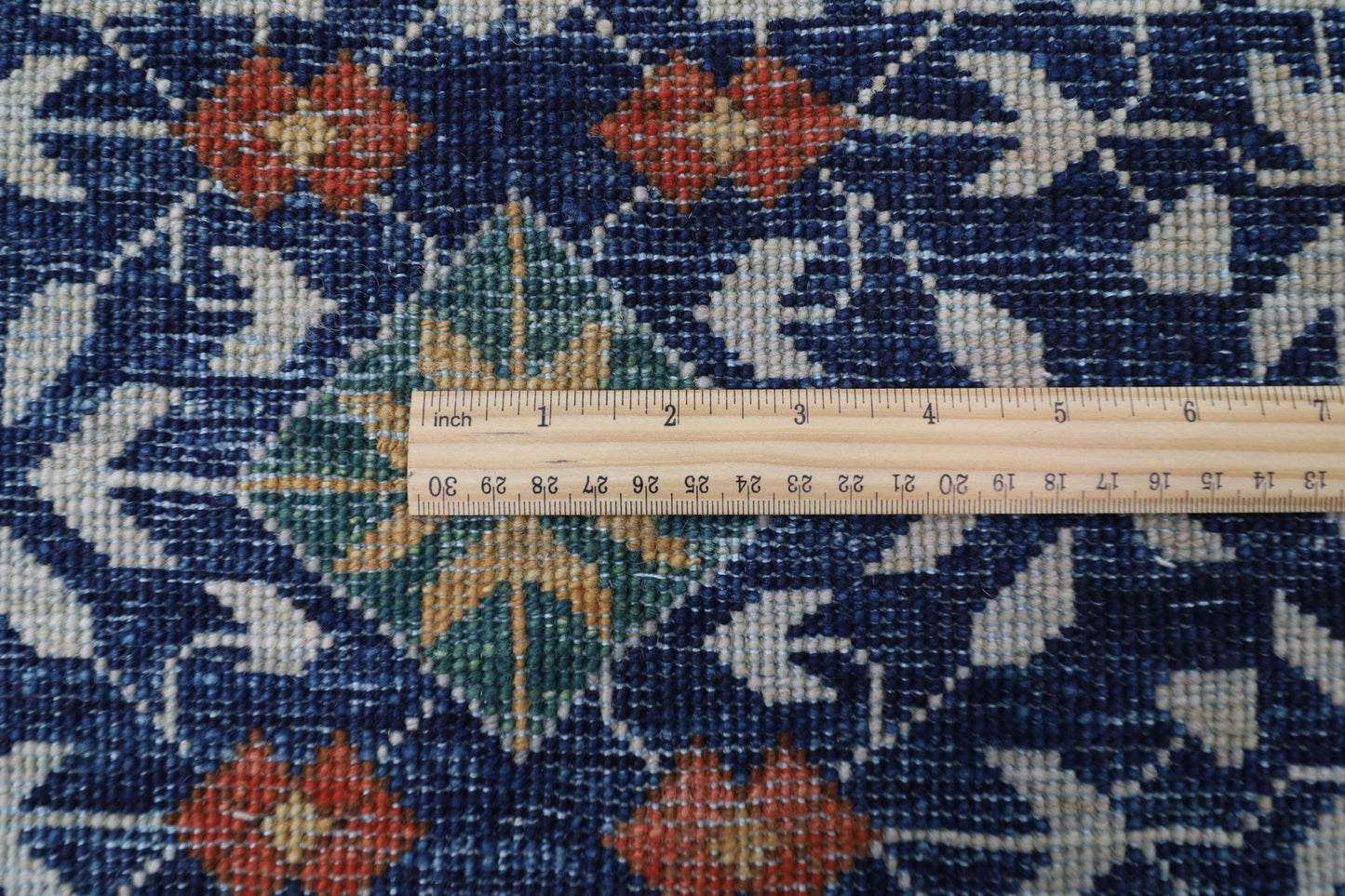 367 x 446 cm | Large Size Mamluk Area Rug Afghan Hand Knotted veg Dye Wool carpet - ART WOOL CARPET