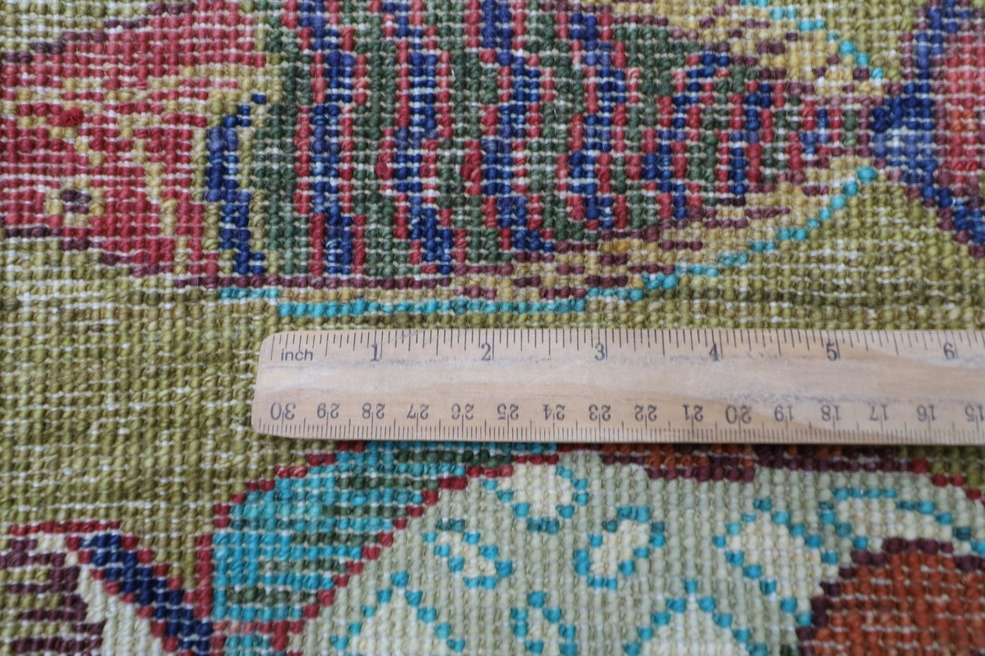 82 x 124 cm | Oriental Fish Accent Rug Afghan Hand Knotted Veg Dye Wool carpet - ART WOOL CARPET