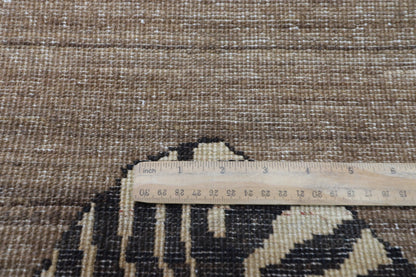 91 x 149 cm | Tiger Brown Oriental Area Rug Afghan Hand Knotted Veg Dye Wool carpet - ART WOOL CARPET