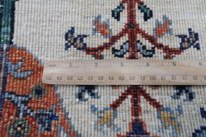 97 x 152 cm | Tree of life Oriental Area Rug Afghan Hand Knotted Veg Dye Wool carpet - ART WOOL CARPET