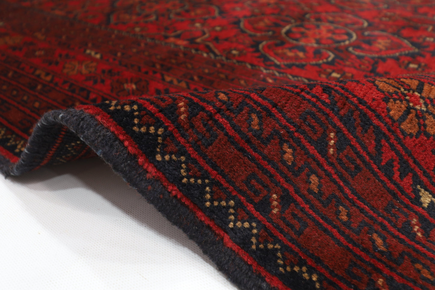 200 x 299 cm | Khal Mohammadi Afghan Tribal Hand Knotted Wool Carpet