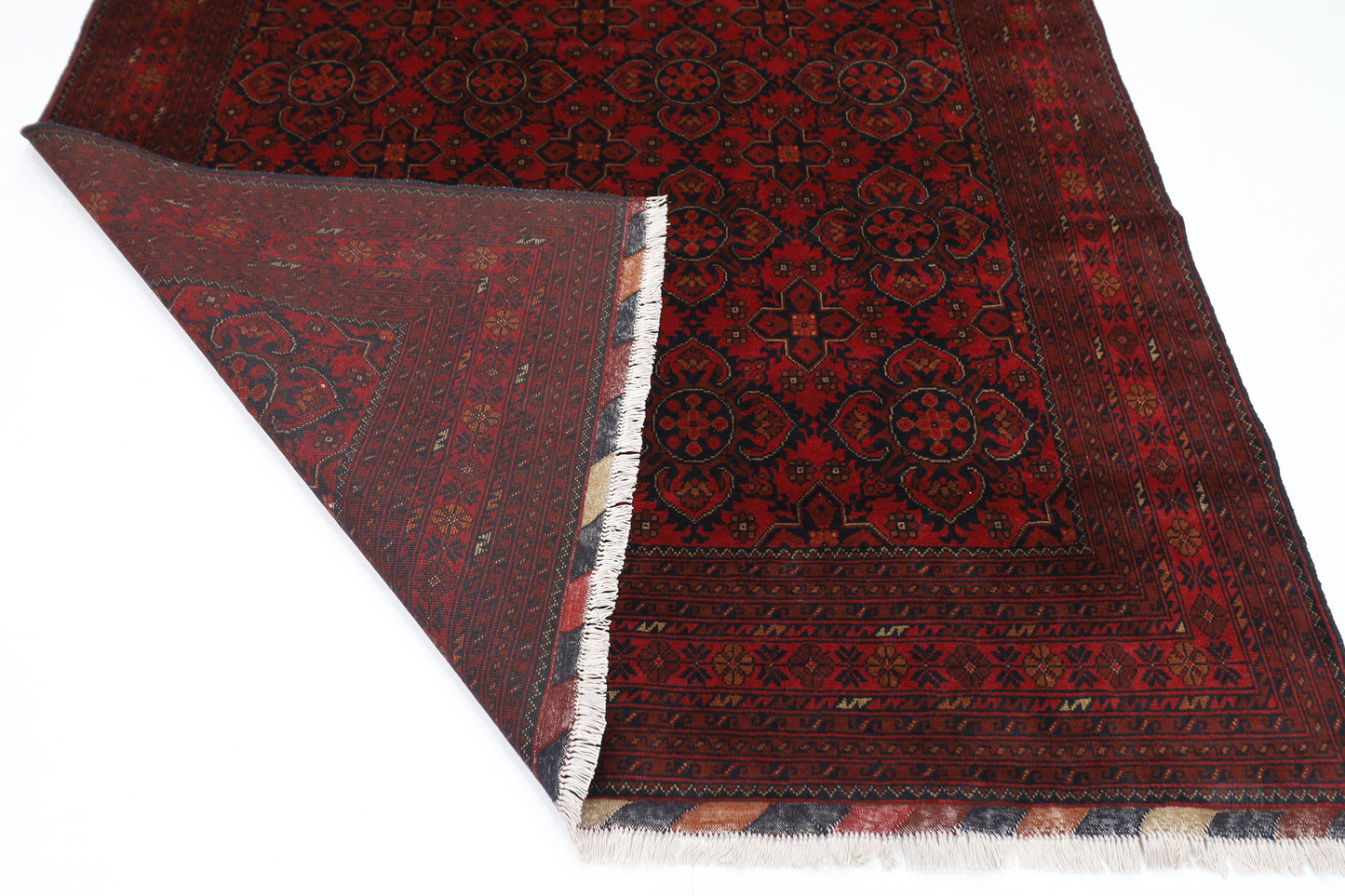 200 x 299 cm | Khal Mohammadi Afghan Tribal Hand Knotted Wool Carpet