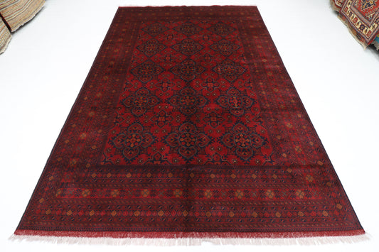 202 x 300 cm | Khal Mohammadi Afghan Tribal Hand Knotted Wool Carpet