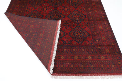 202 x 300 cm | Khal Mohammadi Afghan Tribal Hand Knotted Wool Carpet