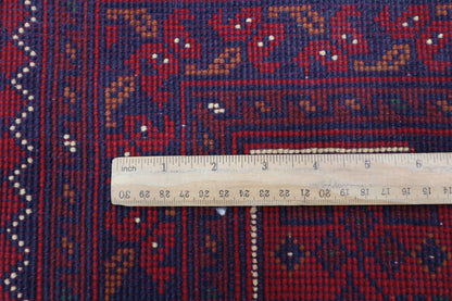208 x 307 cm | Khamiyab Afghan Tribal Hand Knotted Wool Carpet