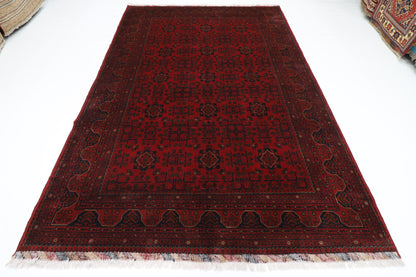 203 x 305 cm | Khal Mohammadi Afghan Tribal Hand Knotted Wool Carpet