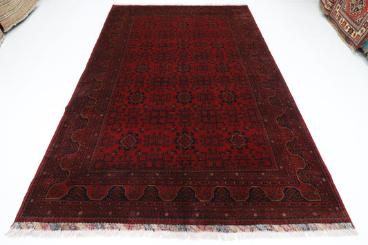 203 x 305 cm | Khal Mohammadi Afghan Tribal Hand Knotted Wool Carpet