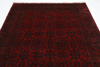 203 x 305 cm | Khal Mohammadi Afghan Tribal Hand Knotted Wool Carpet