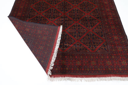 204 x 302 cm | Khal Mohammadi Afghan Tribal Hand Knotted Wool Carpet