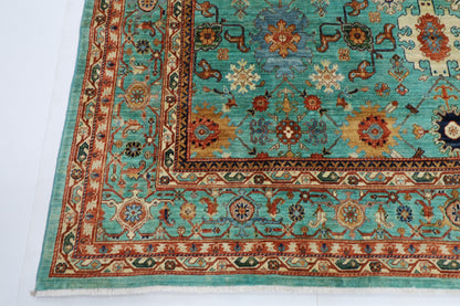 261 x 355 cm | Oriental Bidjar Area Rug Afghan Hand Knotted Veg Dye Wool carpet