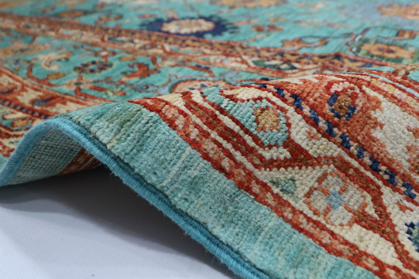 261 x 355 cm | Oriental Bidjar Area Rug Afghan Hand Knotted Veg Dye Wool carpet