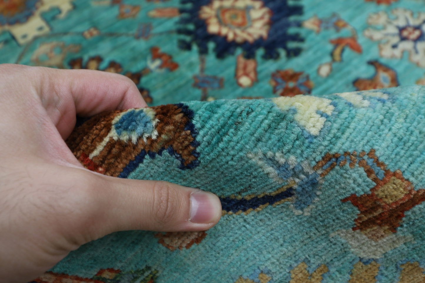 261 x 355 cm | Oriental Bidjar Area Rug Afghan Hand Knotted Veg Dye Wool carpet