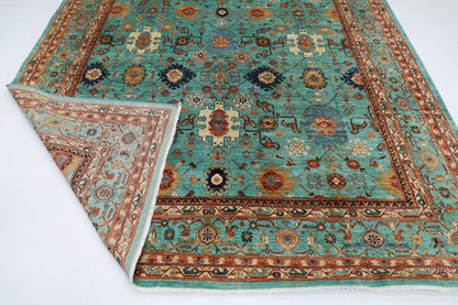261 x 355 cm | Oriental Bidjar Area Rug Afghan Hand Knotted Veg Dye Wool carpet