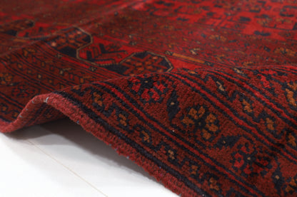 203 x 301 cm | Khal Mohammadi Afghan Tribal Hand Knotted Wool Carpet