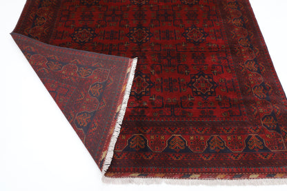 208 x 304 cm | Khal Mohammadi Afghan Tribal Hand Knotted Wool Carpet
