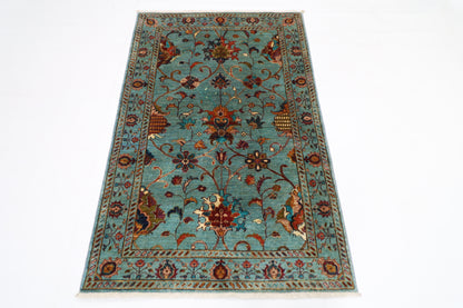 103 x 157 cm | Sultani Afghan Tribal Hand Knotted Carpet