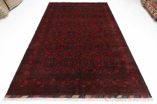 203 x 303 cm | Khal Mohammadi Afghan Tribal Hand Knotted Wool Carpet