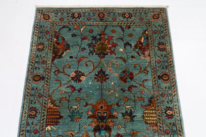 103 x 157 cm | Sultani Afghan Tribal Hand Knotted Carpet