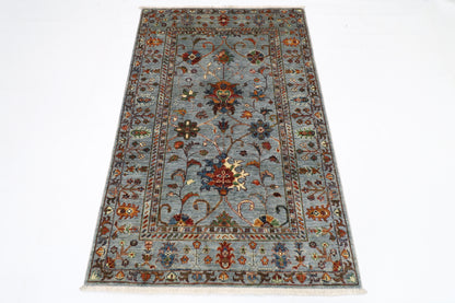 104 x 159 cm | Sultani Afghan Tribal Hand Knotted Carpet