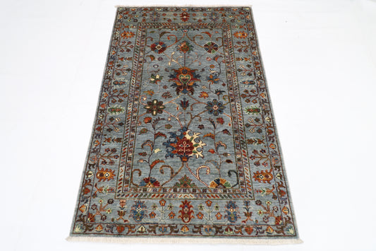104 x 159 cm | Sultani Afghan Tribal Hand Knotted Carpet