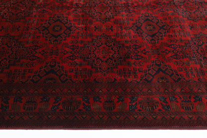 250 x 368 cm | Khal Mohammadi Afghan Tribal Hand Knotted Wool Carpet