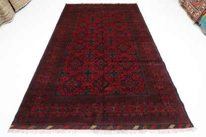195 x 303 cm | Khal Mohammadi Afghan Tribal Hand Knotted Wool Carpet