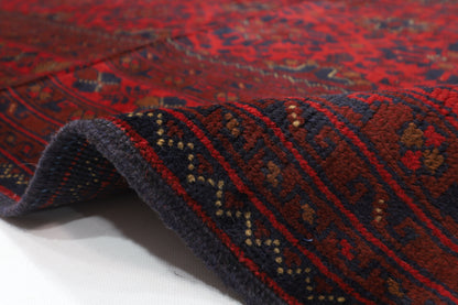 195 x 303 cm | Khal Mohammadi Afghan Tribal Hand Knotted Wool Carpet