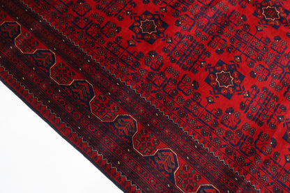 205 x 316 cm | Khamiyab Afghan Tribal Hand Knotted Wool Carpet