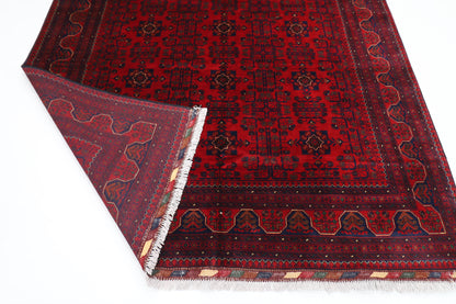 205 x 316 cm | Khamiyab Afghan Tribal Hand Knotted Wool Carpet