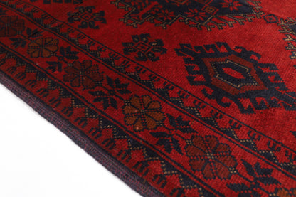 82 x 205 cm | Khal Mohammadi Afghan Tribal Hand Knotted Wool Runner