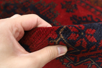 82 x 205 cm | Khal Mohammadi Afghan Tribal Hand Knotted Wool Runner
