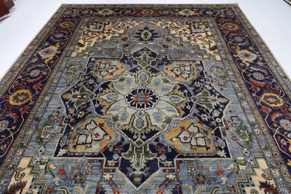 301 x 418 cm | Geometric Afghan Veg Dye Wool carpet