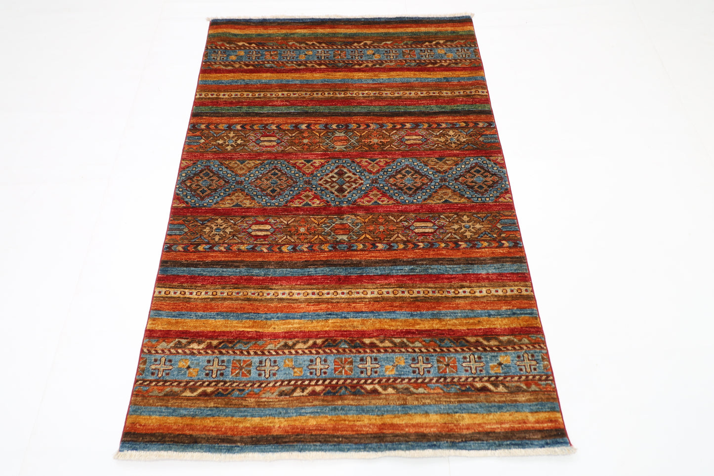 105 x 159 cm | Khorjun Afghan Tribal Hand Knotted Carpet