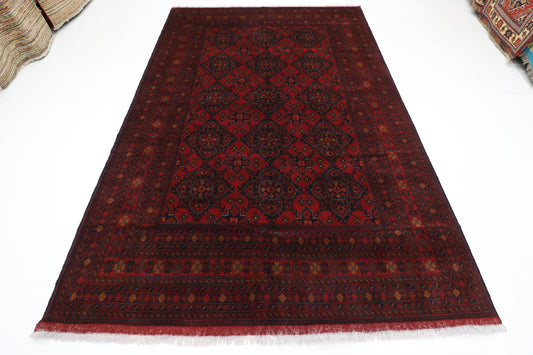 203 x 299 cm | Khal Mohammadi Afghan Tribal Hand Knotted Wool Carpet