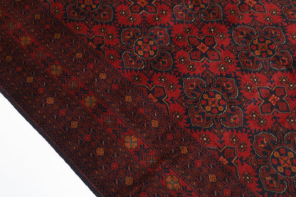 203 x 299 cm | Khal Mohammadi Afghan Tribal Hand Knotted Wool Carpet