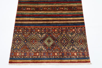 100 x 162 cm | Khorjun Afghan Tribal Hand Knotted Carpet