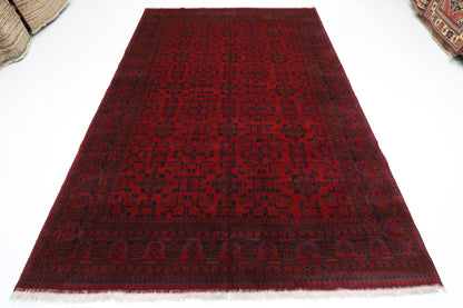 205 x 298 cm | Khal Mohammadi Afghan Tribal Hand Knotted Wool Carpet