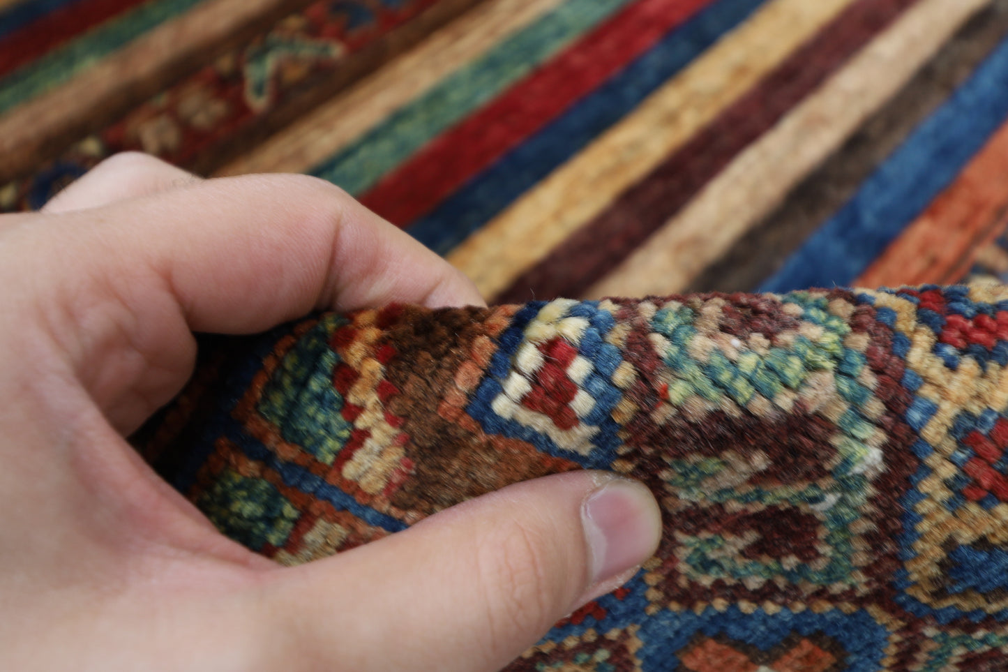 100 x 162 cm | Khorjun Afghan Tribal Hand Knotted Carpet