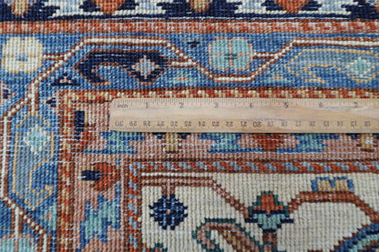 305 x 426 cm | Oriental Bidjar Green Area Rug Afghan Hand Knotted Veg Dye Wool carpet