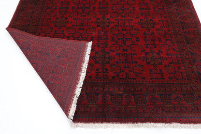 205 x 298 cm | Khal Mohammadi Afghan Tribal Hand Knotted Wool Carpet