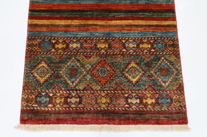 84 x 124 cm | Khorjun Afghan Tribal Hand Knotted Carpet