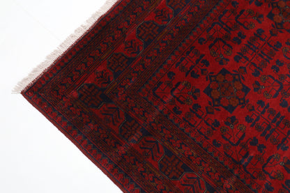 205 x 298 cm | Khal Mohammadi Afghan Tribal Hand Knotted Wool Carpet