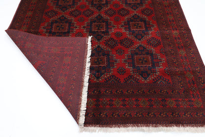 201 x 296 cm | Khal Mohammadi Afghan Tribal Hand Knotted Wool Carpet