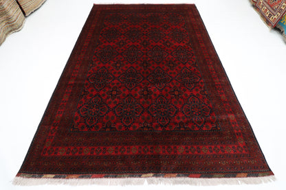 202 x 303 cm | Khal Mohammadi Afghan Tribal Hand Knotted Wool Carpet
