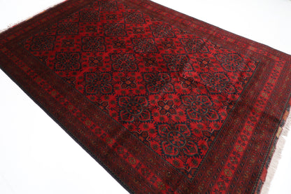 202 x 303 cm | Khal Mohammadi Afghan Tribal Hand Knotted Wool Carpet